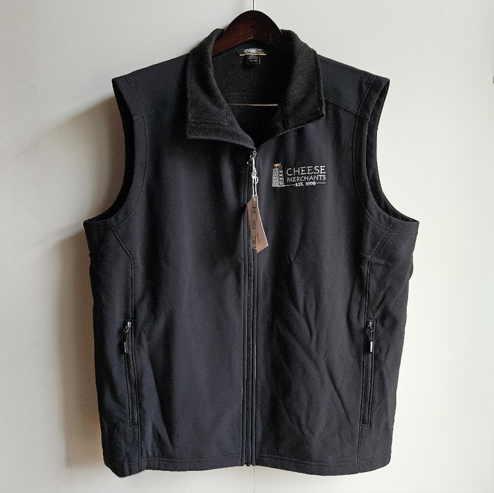 NWT CORE365 Men's Cruise Two-Layer Fleece Soft Shell Vest in Men's XL